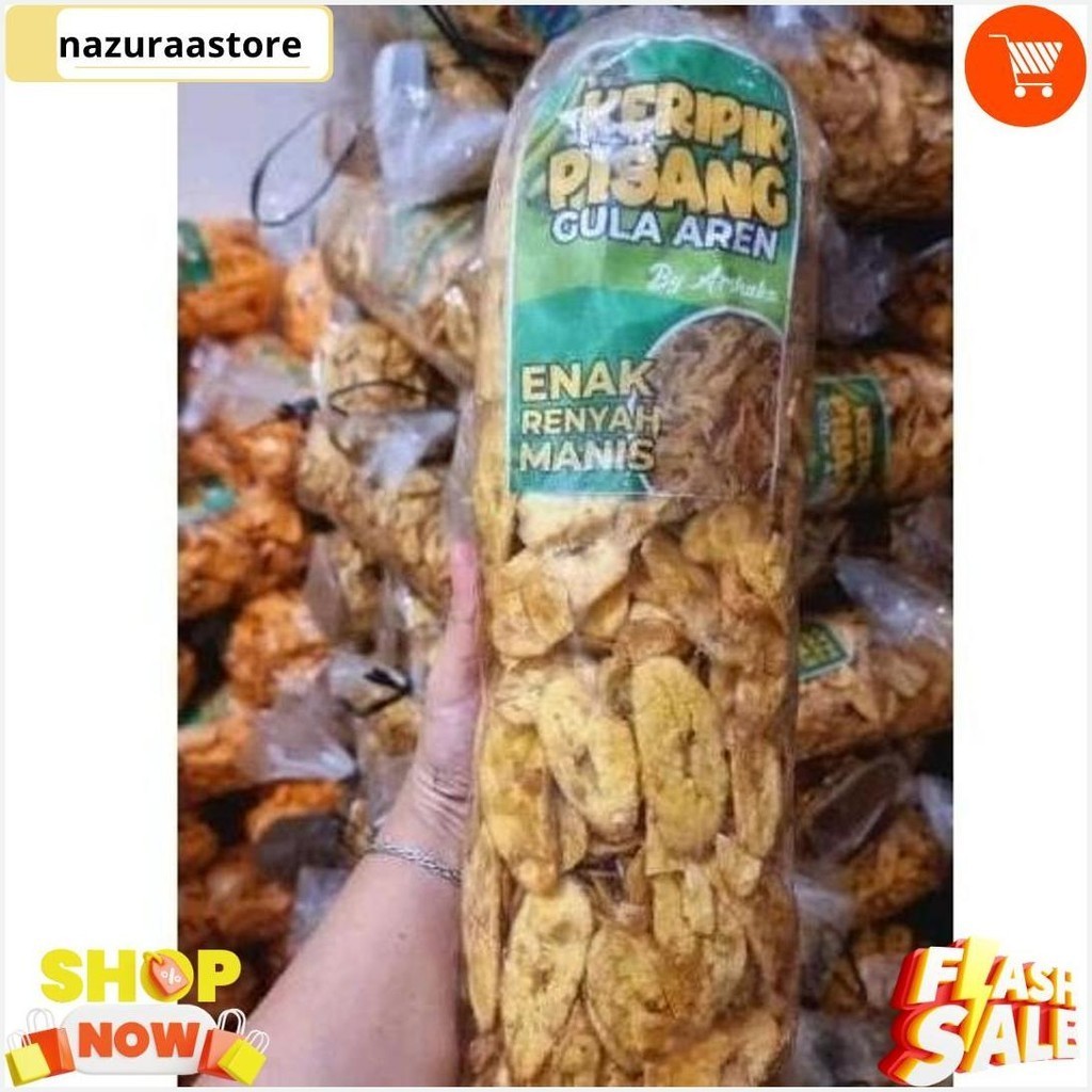 

Keripik Pisang Asin Dan Manis,Sale Lidah 1Kg Original Produk