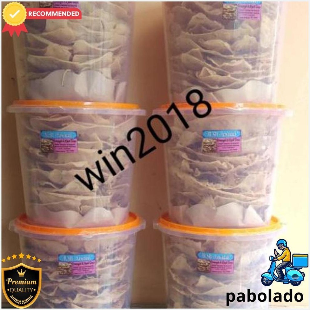 

Peyek Toples 10Ltr (800Gr) Bisa Cod
