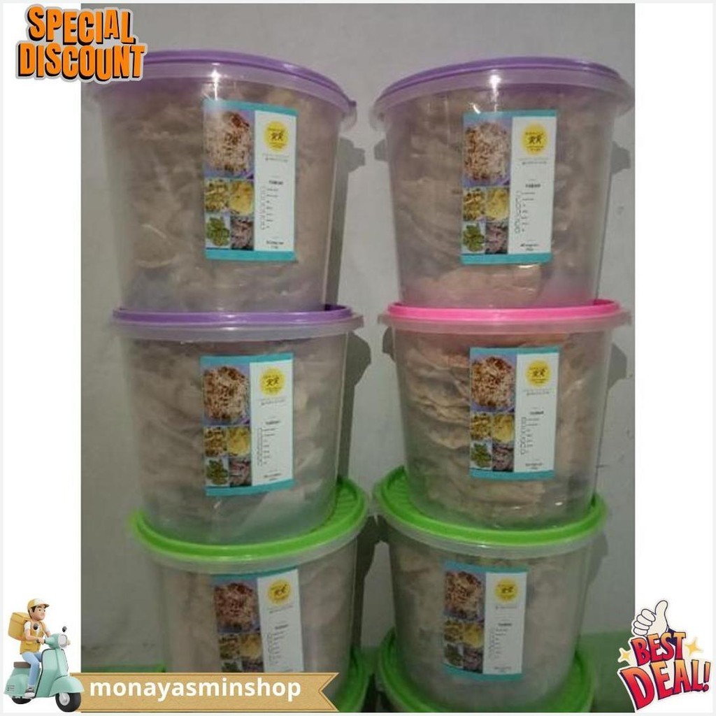 

Peyek Kacang Hijau 1 Toples Uk 5 Liter Bisa Cod