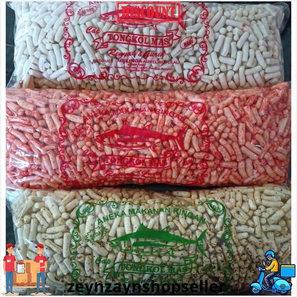 

Kerupuk Ikan Tongkol Viral 1Kg Ori/Pedas Daun Jeruk/Lombok Ijo/Balado Termurah Banget