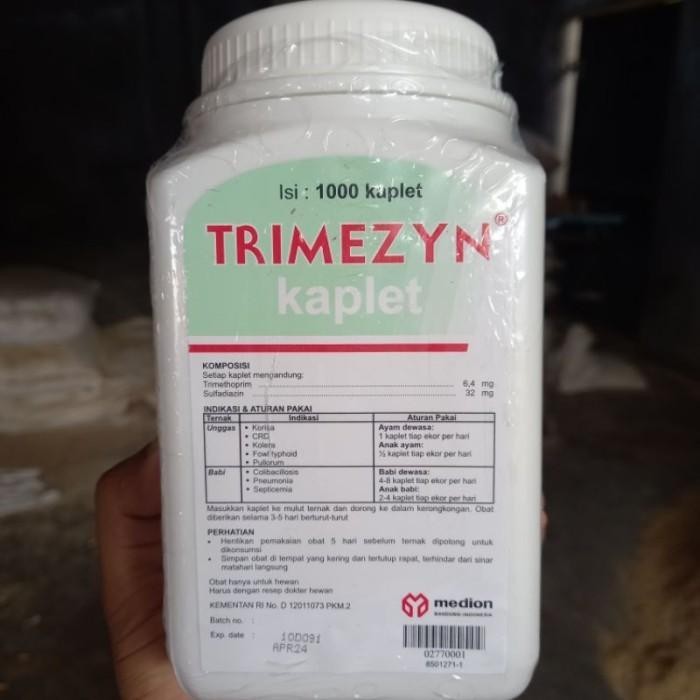 Trimezyn Kapsul Tablet Kaplet 1000 Butir