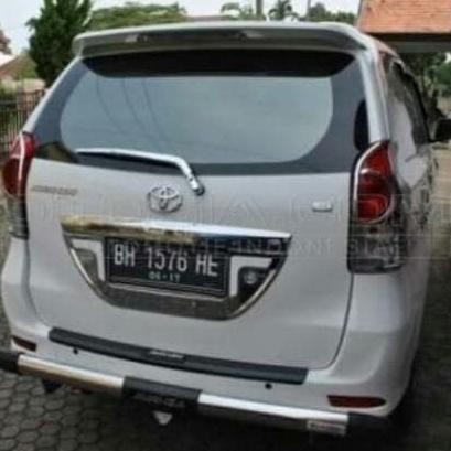 Tanduk Pengaman Bemper Belakang Besi Stanlist Mobil All New Avanza