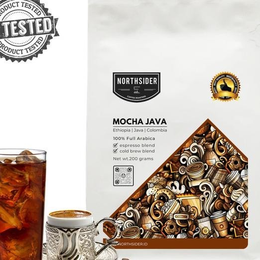 

Northsider Kopi Arabika Mocha Java Blend Espresso Cold Brew 200G