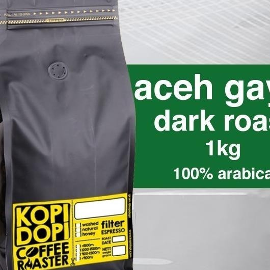 

Kopi Arabika Aceh Gayo Starbus Style Sumatra Dark Espresso Roast 1Kg