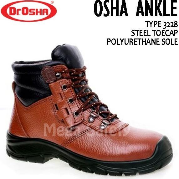 Sepatu Safety Shoes Dr Osha Osha Ankle Boot 3228  Ready