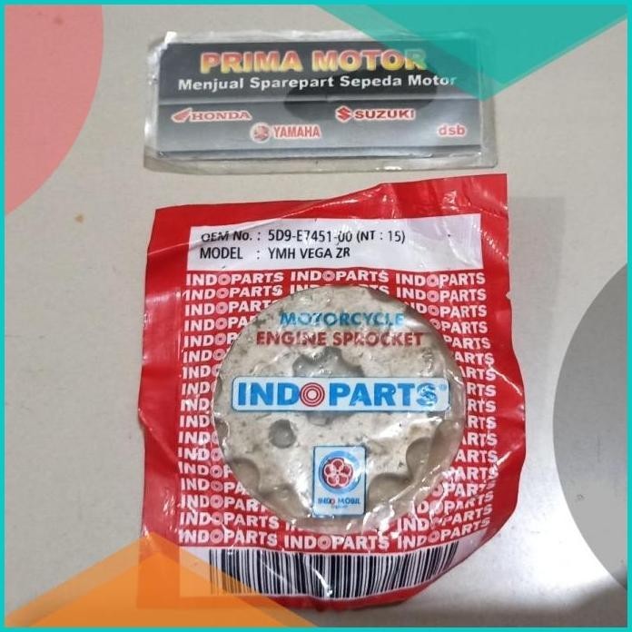 GIR GEAR DEPAN VEGA ZR 15T INDOPART INDOPARTS MINUS PENYIMPANAN 8JVLZ4