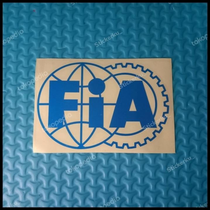 

TERMURAH STIKER FIA PLAIN !!!!!
