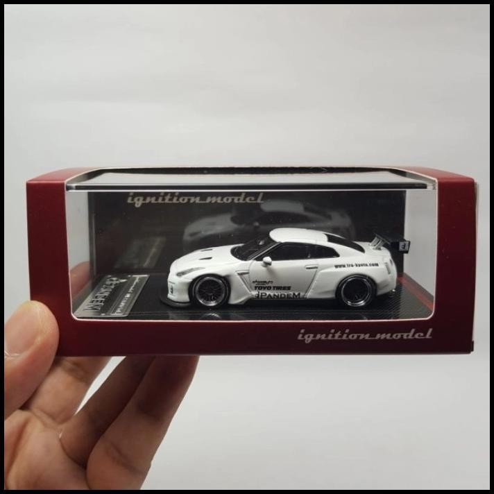 BEST DEAL IGNITION MODEL PANDEM NISSAN R35 GT-R WHITE 