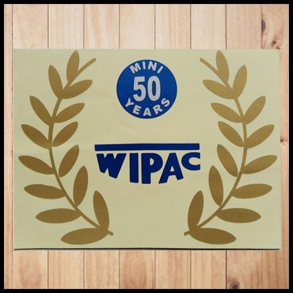 

HOT DEAL STIKER WIPAC 50 YEARS !!!!!