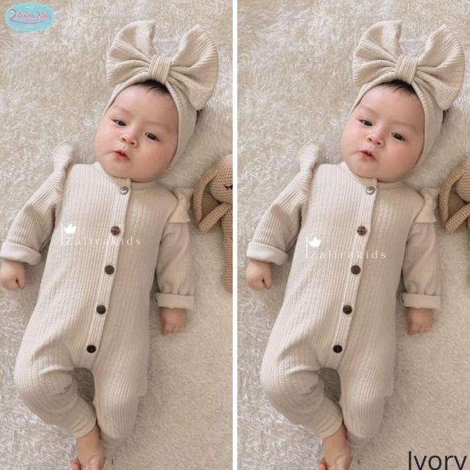 TERBARU BAJU BAYI NEWBORN PEREMPUAN / JUMPER BAYI NEWBORN PANJANG UMUR 0 BULAN !!!!!