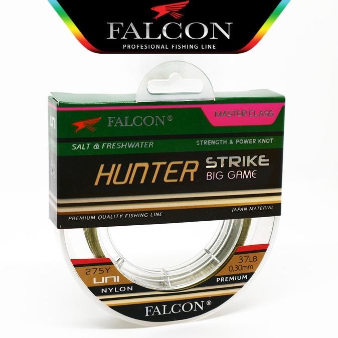 Senar Pancing Falcon Uni Hunter 275 Yards / 250 Meter