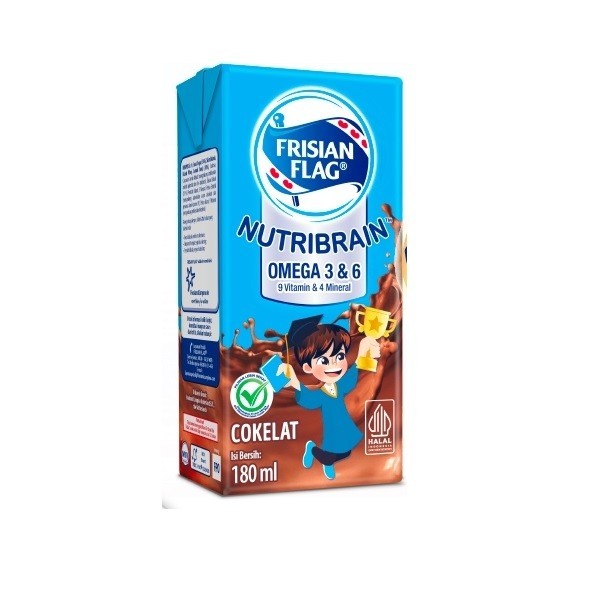 

FRISIAN FLAG UHT NUTRIBRAIN CHOCO TP 180 ML