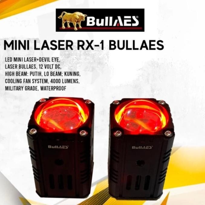 MINI LASER BULLAES RX-1 28 WATT