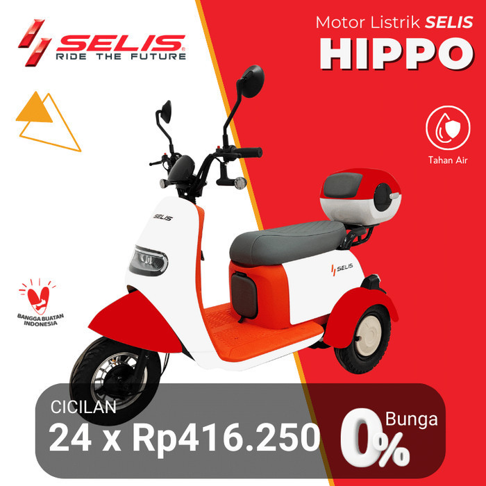 SELIS - Motor listrik Hippo ( Roda 3 )