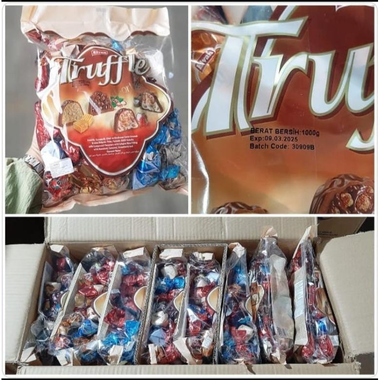 

ZX41 coklat turki truffle kemasan original /coklat elvan truffle Premium