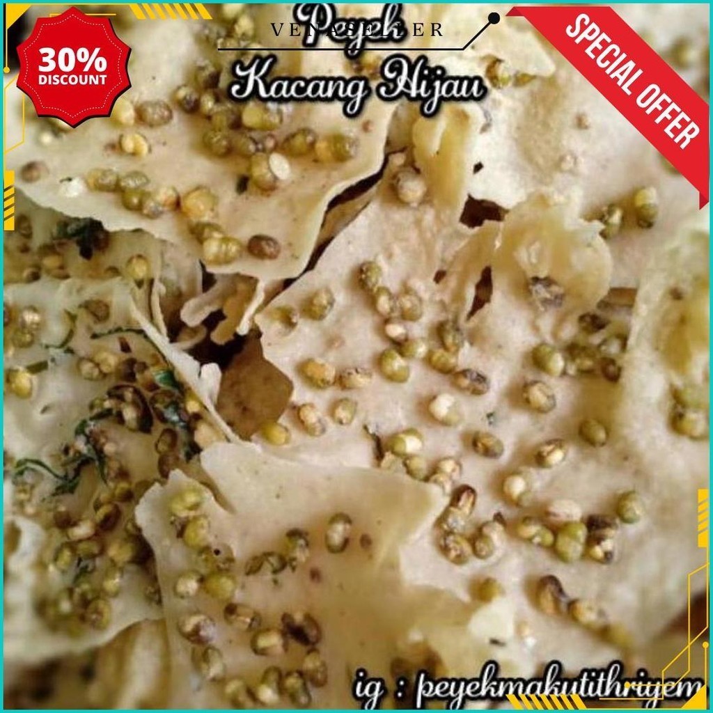 

Peyek Tradisional/Peyek Premium/Peyek Premium Gratis Ongkir