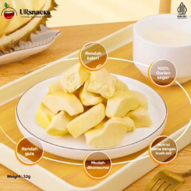 

gj-46 URSNACK freeze dried pure durian - snack durian Viral