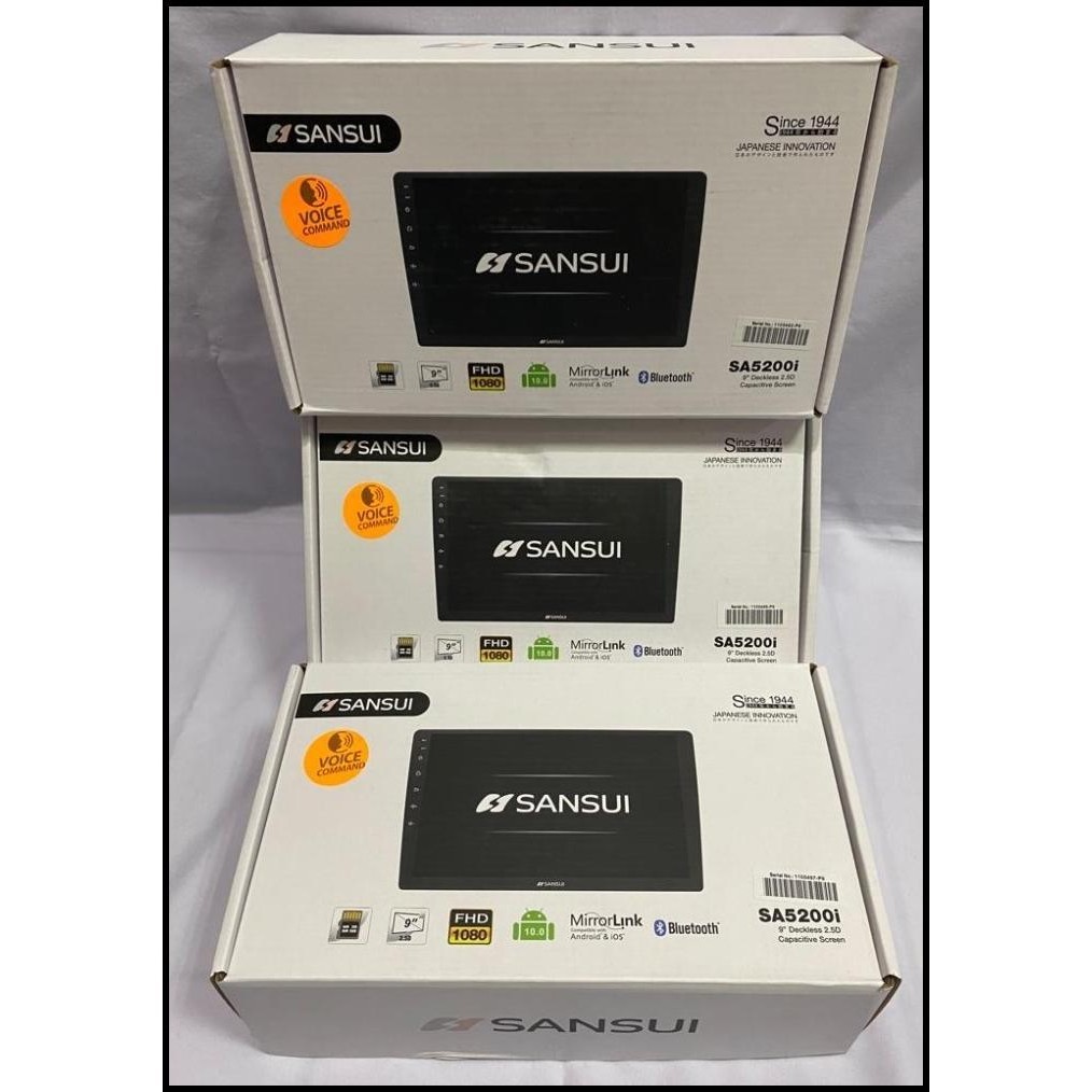 GRATIS ONGKIR HEAD UNIT DOUBLEDIN 9 INCH ANDROID SANSUI SA-5200I SANSUI ANDROID 9''