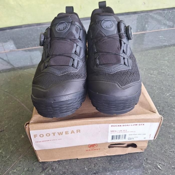 SEPATU GUNUNG MAMMUT DUCAN BOA LOW GTX - SEPATU GUNUNG - SEPATU HIKING