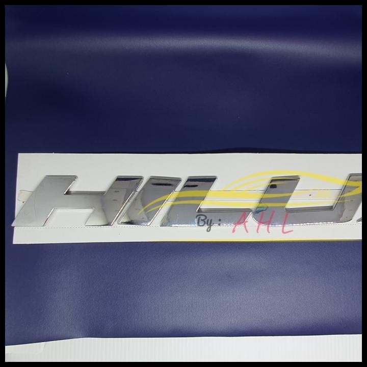 DISKON ENGINE HOOD EMBLEM HILUX / LOGO HILUX/LOGO KAP MESIN TOYOTA HILUX 