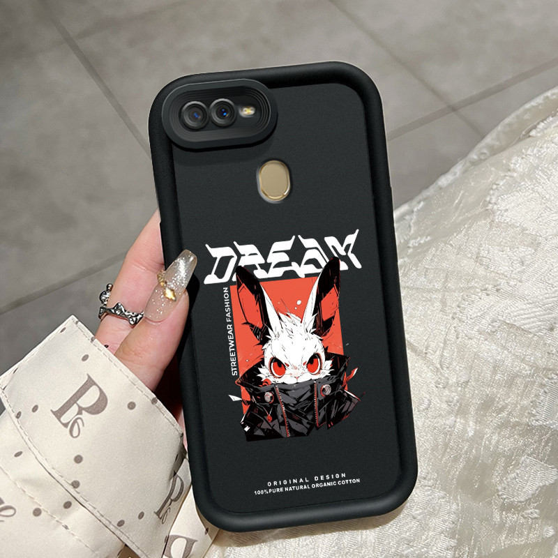 Casing Hp Untuk OPPO A7 A5s A12 A12S A11k A5 A3s A12E Realme C1 Case Casing HP telinga kelinci panja