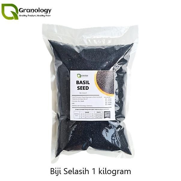 

Biji Selasih / Basil Seed (1 kilogram) by Granology CS