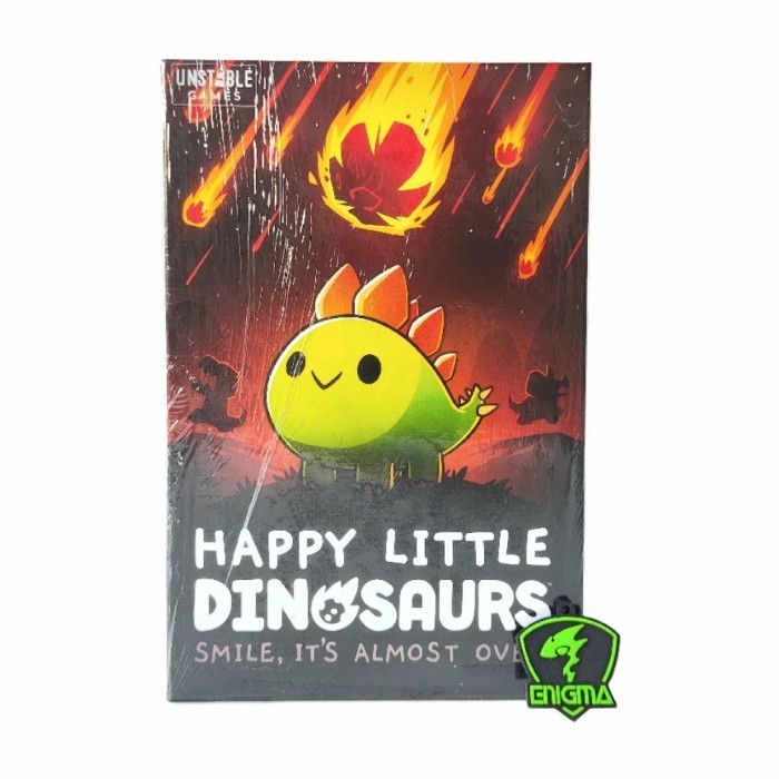 HAPPY LITTLE DINOSAURS BOARD GAME - CARD GAME - ENIGMAZONE