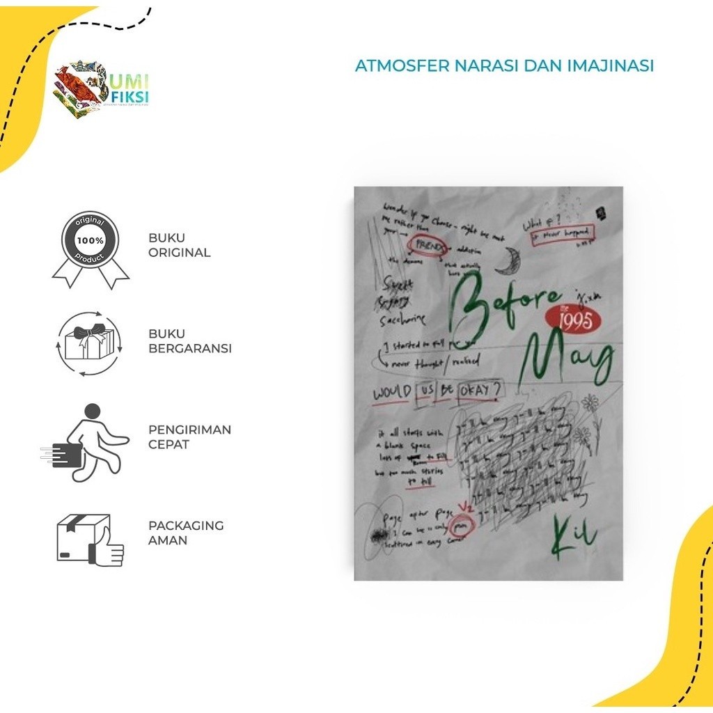Buku Novel Before May - KIL - Bukune - Bumifksi