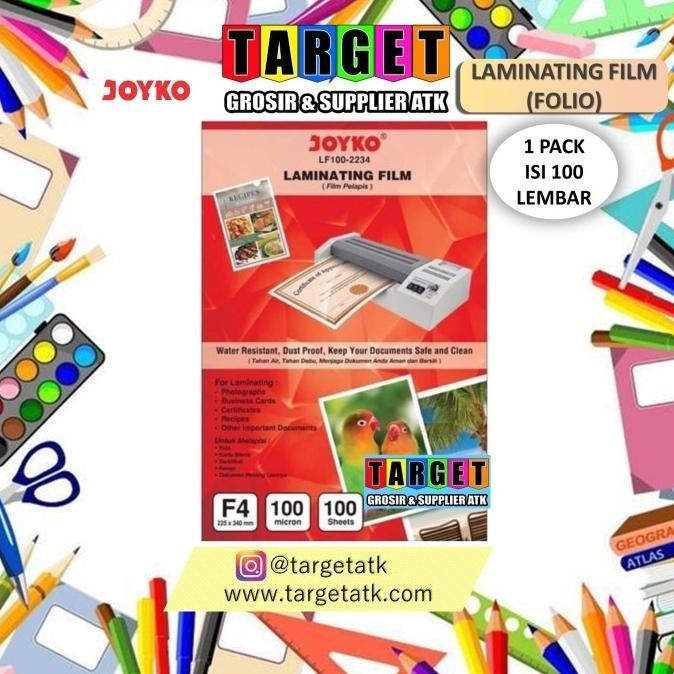 Laminating / Plastik Laminating Joyko Kenko