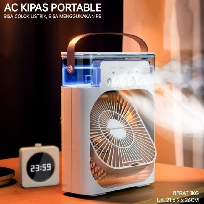 

AIR COOLER Kipas Angin Humidifier + Ac Pendingin Ruangan Ac Humidifier HC