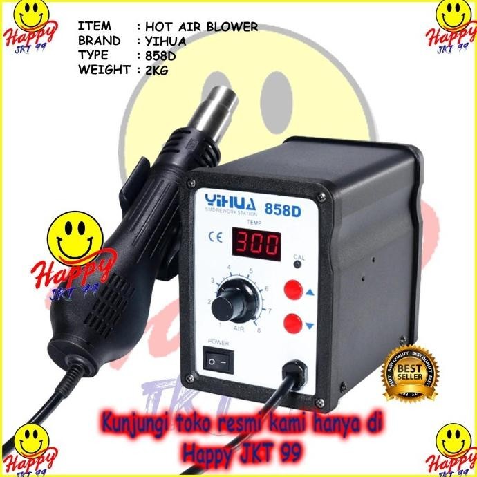 Blower Hot Air Yihua 858D 858 D Original