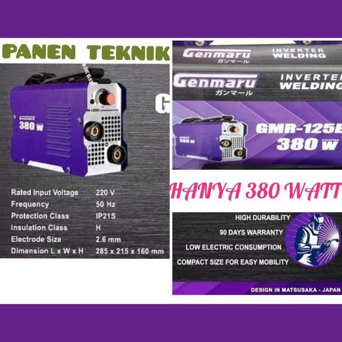 Mesin Las Genmaru 380 Watt Travo Las Inverter Igbt