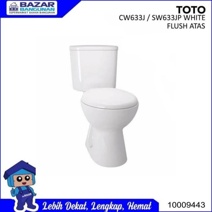CLOSET / KLOSET / TOILET DUDUK TOTO CW633J SW633JP CW 633 J SW 633 JP