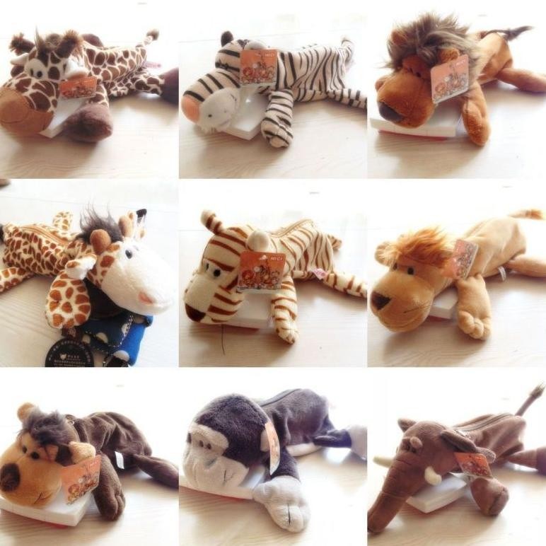 

H-4 Tempat Pensil Bentuk Animal Lucu Tbx / Pencil Case Animal Cute Big Sale