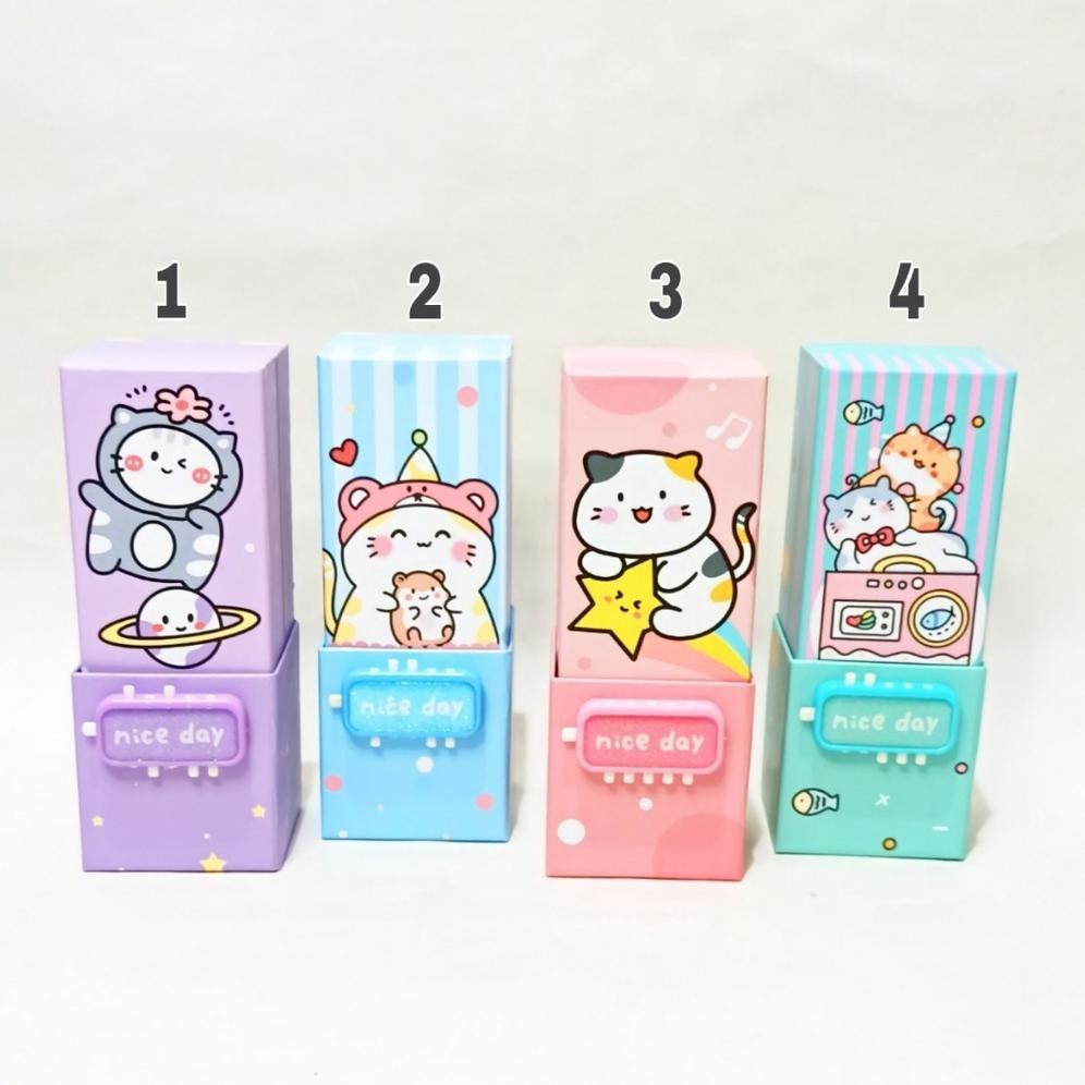 

Koe-1116 Hd Kotak Pensil Karton Berdiri Tingkat+Pin+Cermin / Tempat Pensil / Pensil Case / Kotak Pensil Best Seller
