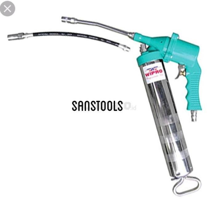 Wipro Hyq-11 Air Grease Gun Alat Tembakan Tembak Gemuk Angin Hyq11 Ori