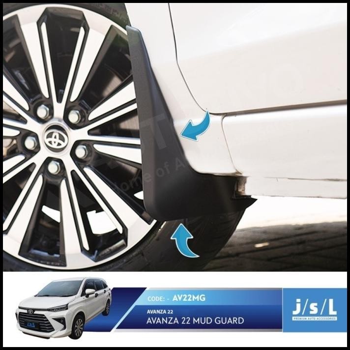 TERBARU JSL KARPET PENAHAN LUMPUR AVANZA 2022 MUDGUARD AVANZA 2022 