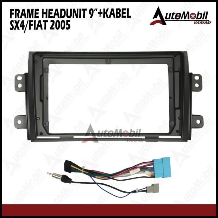 TERMURAH FRAME HEADUNIT ANDROID 9 INCH SX4 / BALENO / X-OVER 2004-2013