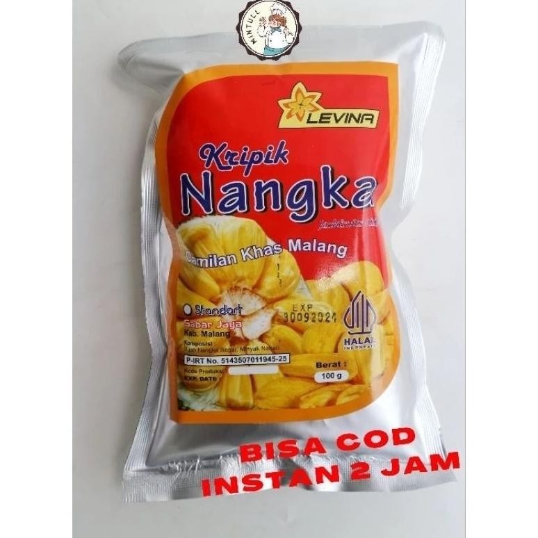

fb-4 [PAKET HEMAT] 10 BUNGKUS CAMILAN KERIPIK BUAH OVEN NANGKA STANDAR LEVINA 100 GRAM SNACK ENAK MURAH OLEH-OLEH KHAS BATU MALANG Berkualitas