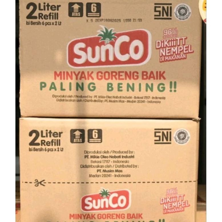 

Best Seller MINYAK SUNCO 2 LITER 1 KARTON ISI 6 Pcs Sale