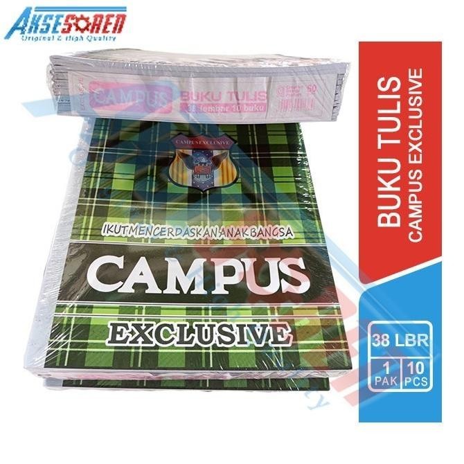 

BUKU TULIS SEKOLAH CAMPUS 38 LEMBAR [1 PAK] / BUKU KAMPUS KWARTO A5 BUKU TULIS SEKOLAH ANAK TERLARIS TERBARU ASLI TERMURAH BERKUALITAS BAGUS GROSIR COD BAYAR DI TEMPAT