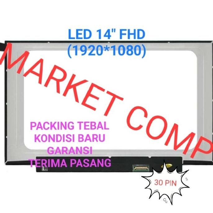 LAYAR LED LCD ASUS VIVOBOOK 14 A1400 A1400E A1400EA A1400K A1400KA A1400EA-FHD323 A1400EA-FHD7524 A1