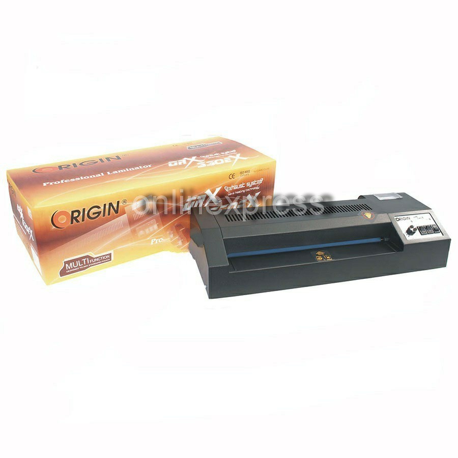 

Originial Mesin Laminating Orx 330Ex Bodi Besi 4Roller - Lebar 330 Mm Kertas A3 Asli