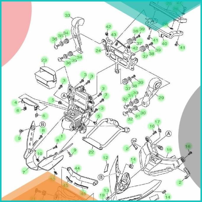 Headlamp Set New MT25 Original Yamaha Genuine Parts 8JVLZ4 limited sto