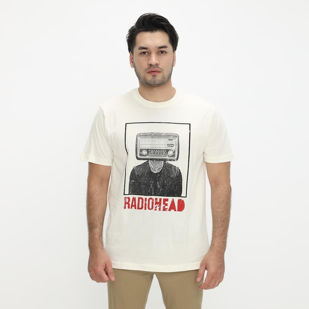 Kaos Pria Band Radiohead 04 Vintage Trafficroom