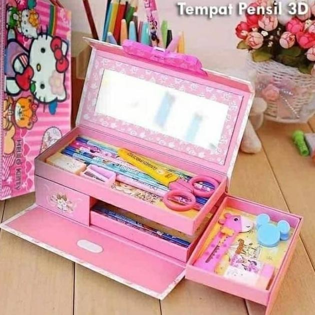 

Tt60 Kotak Pensil 3D/ Kotak Pensil 3 Tingkat Motrif Kartun&Anime Lucu/Kotak Pensil Kode Tiga Tingkat Buruan Beli