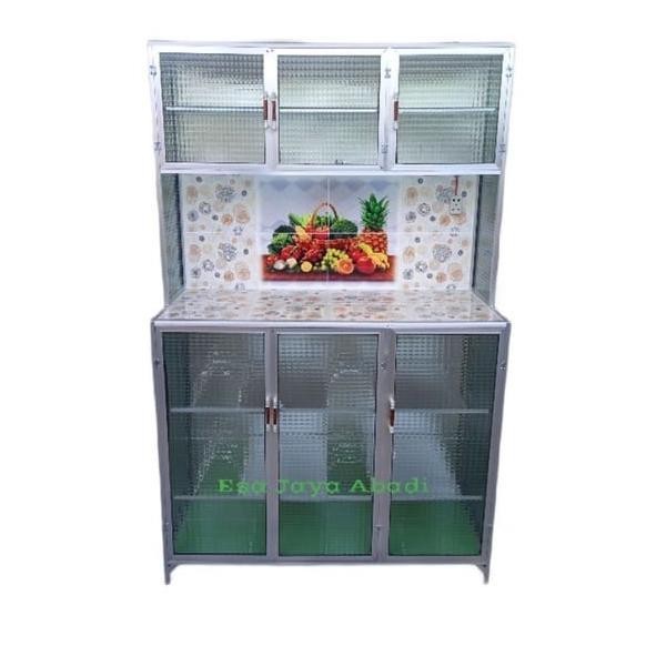 Lemari Piring 3 Pintu Rak Piring 2 Pintu Rak Piring Alumunium