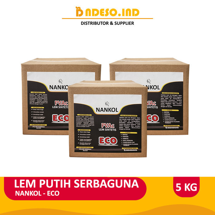 

Lem Putih Serbaguna Nankol Eco - 5Kg