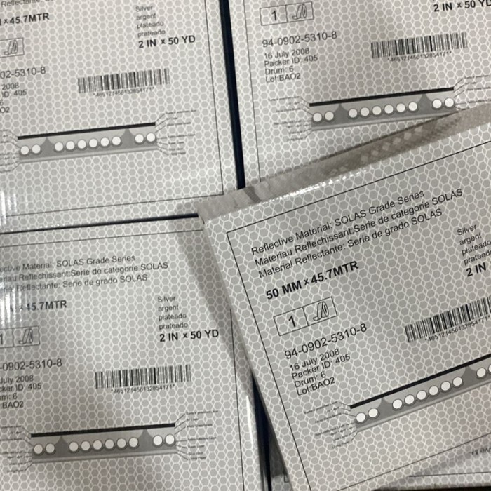 

Reflective Solas Tape 50Mm X 50 Yd