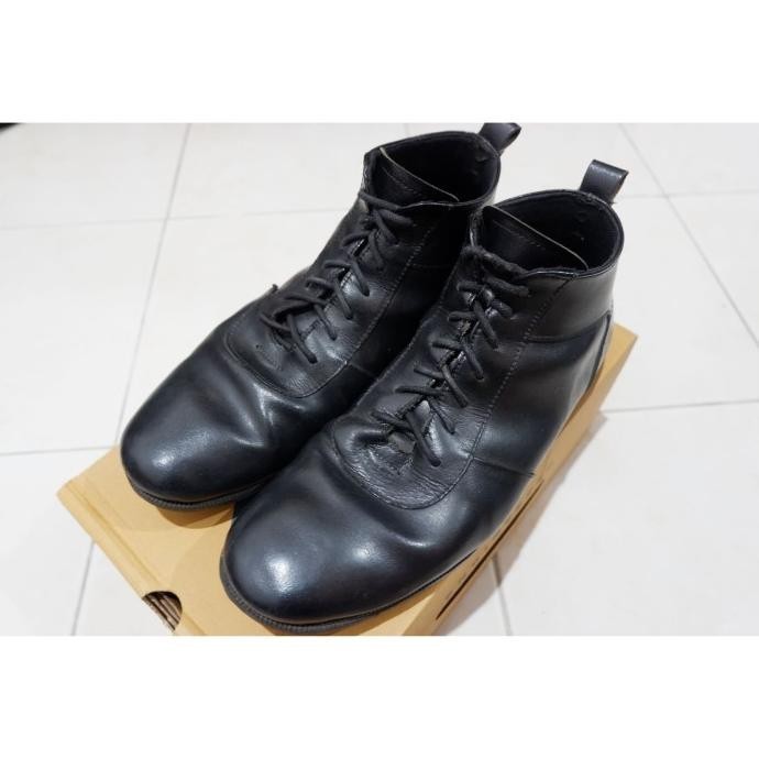 SEPATU BRODO VENTURA E+ PARANG JATI FULL BLACK